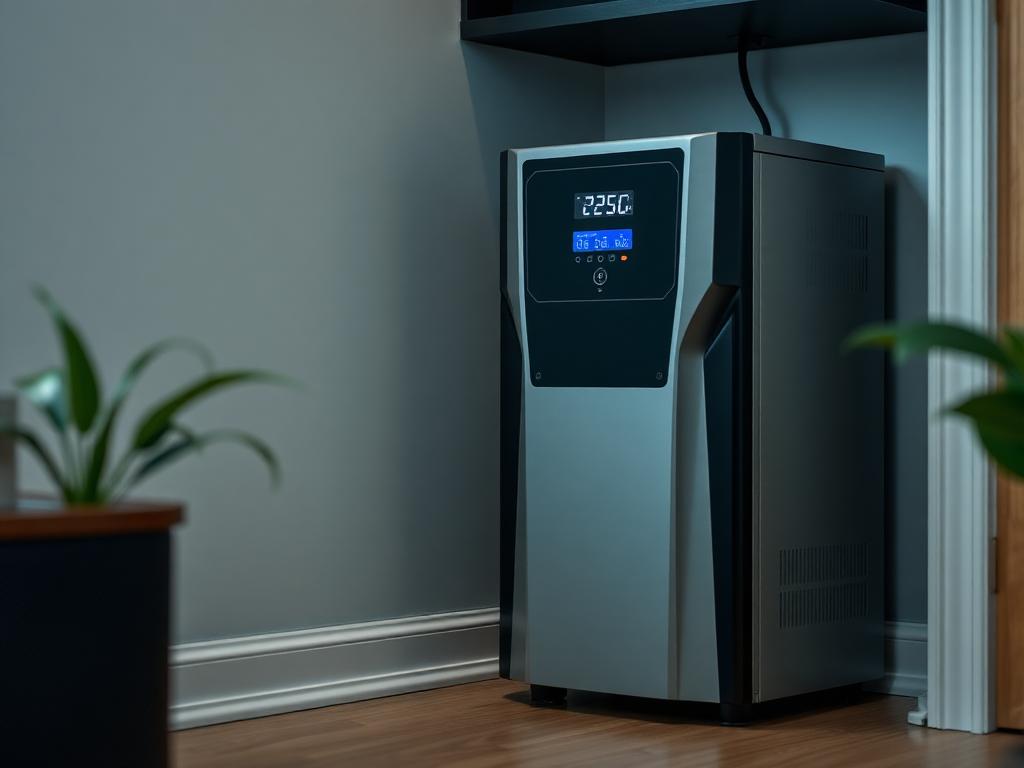 Luminous-style home inverter UPS supplied, installed and serviced by T.V.L. Enterprises